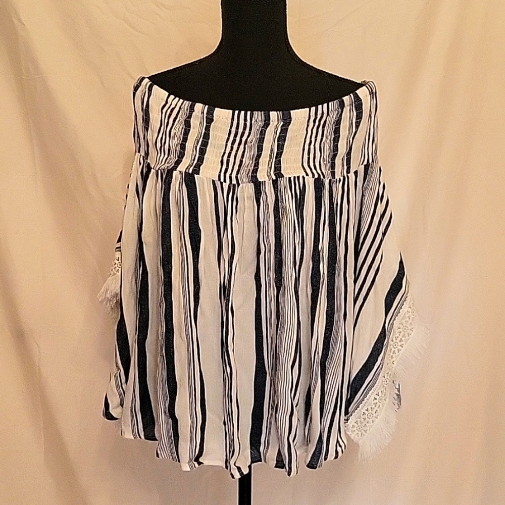 Mud Pie off the shoulder top